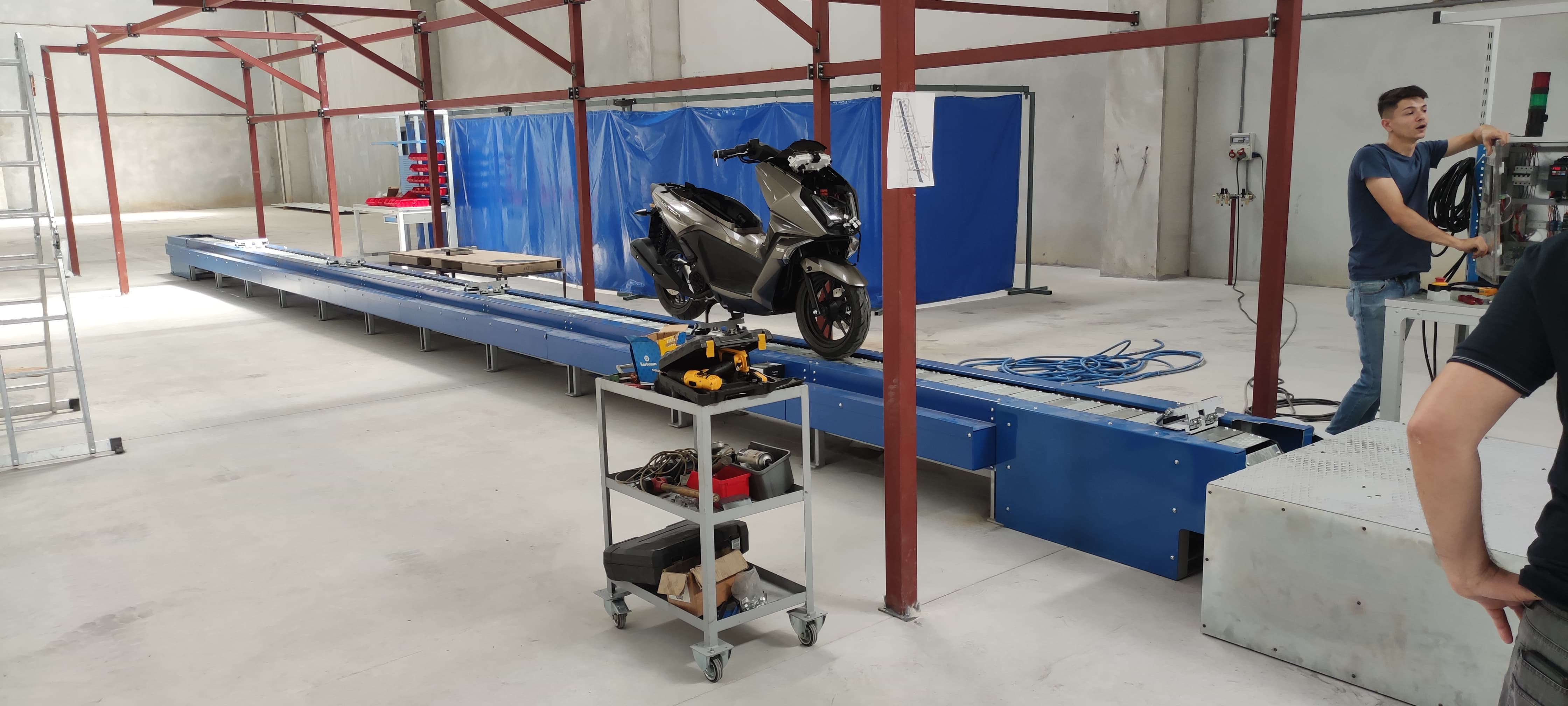 Motorsiklet Montaj Hattı