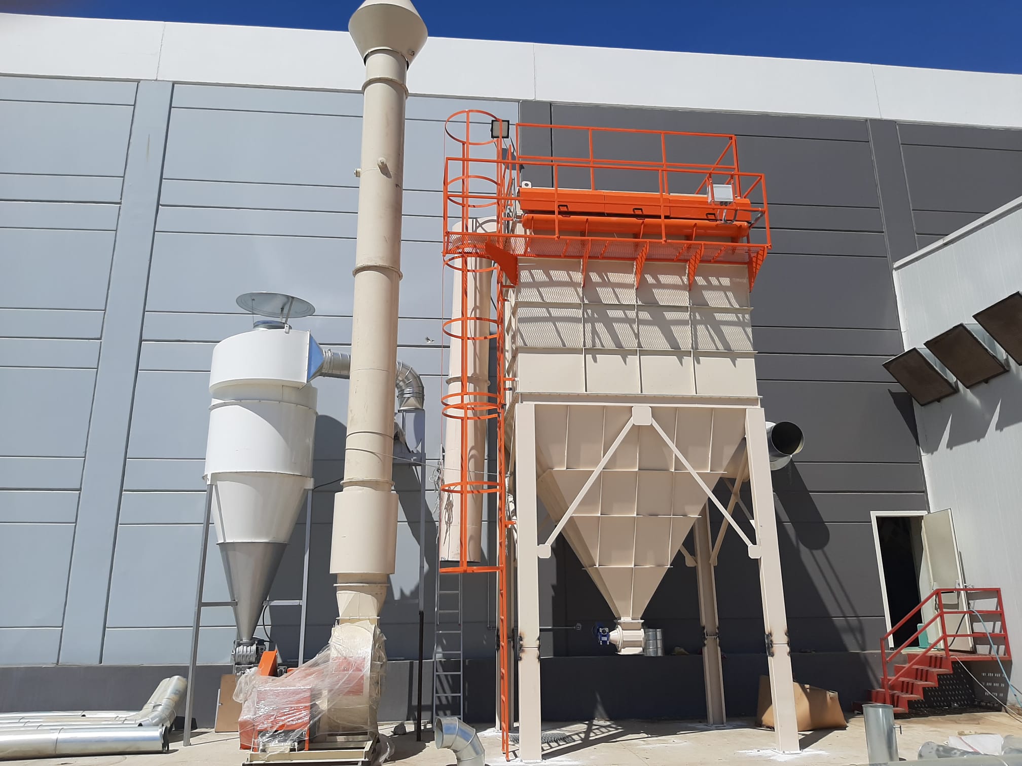 Jet Pulse Torbalı Filtre - Endüstriyel Toz Toplama Sistemi - 4