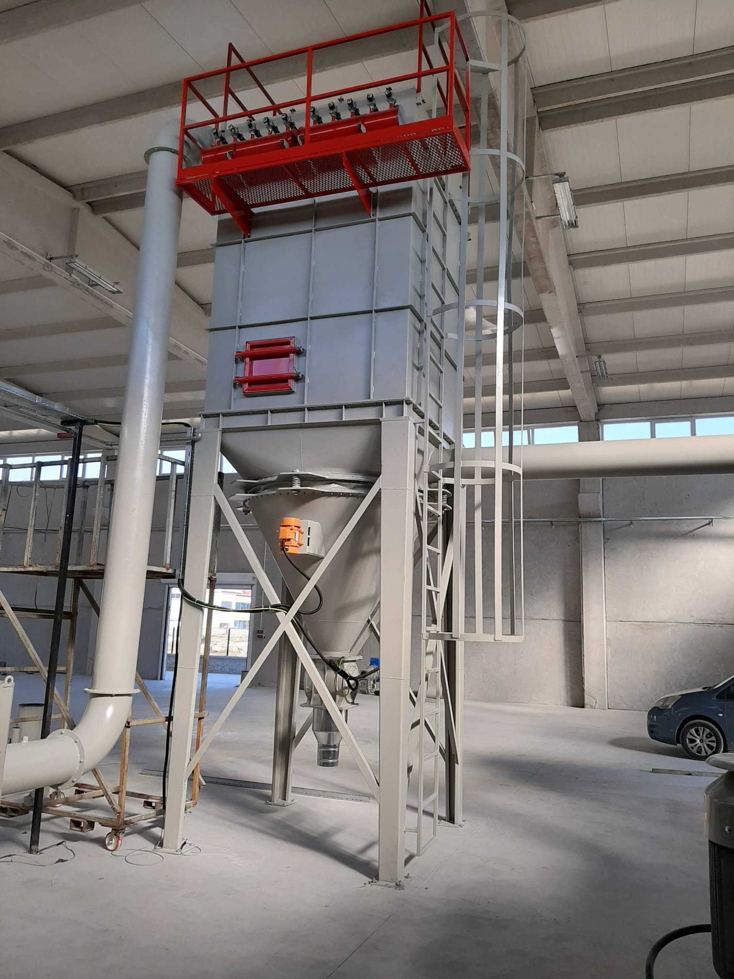 Jet Pulse Torbalı Filtre - Endüstriyel Toz Toplama Sistemi - 5